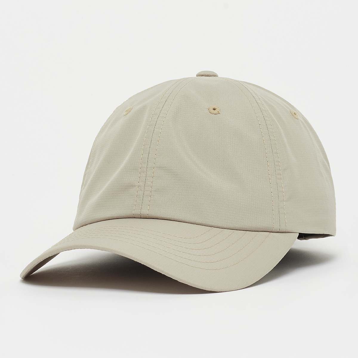 SNIPES, Basic Logo Ripstop Baseball Cap, beige