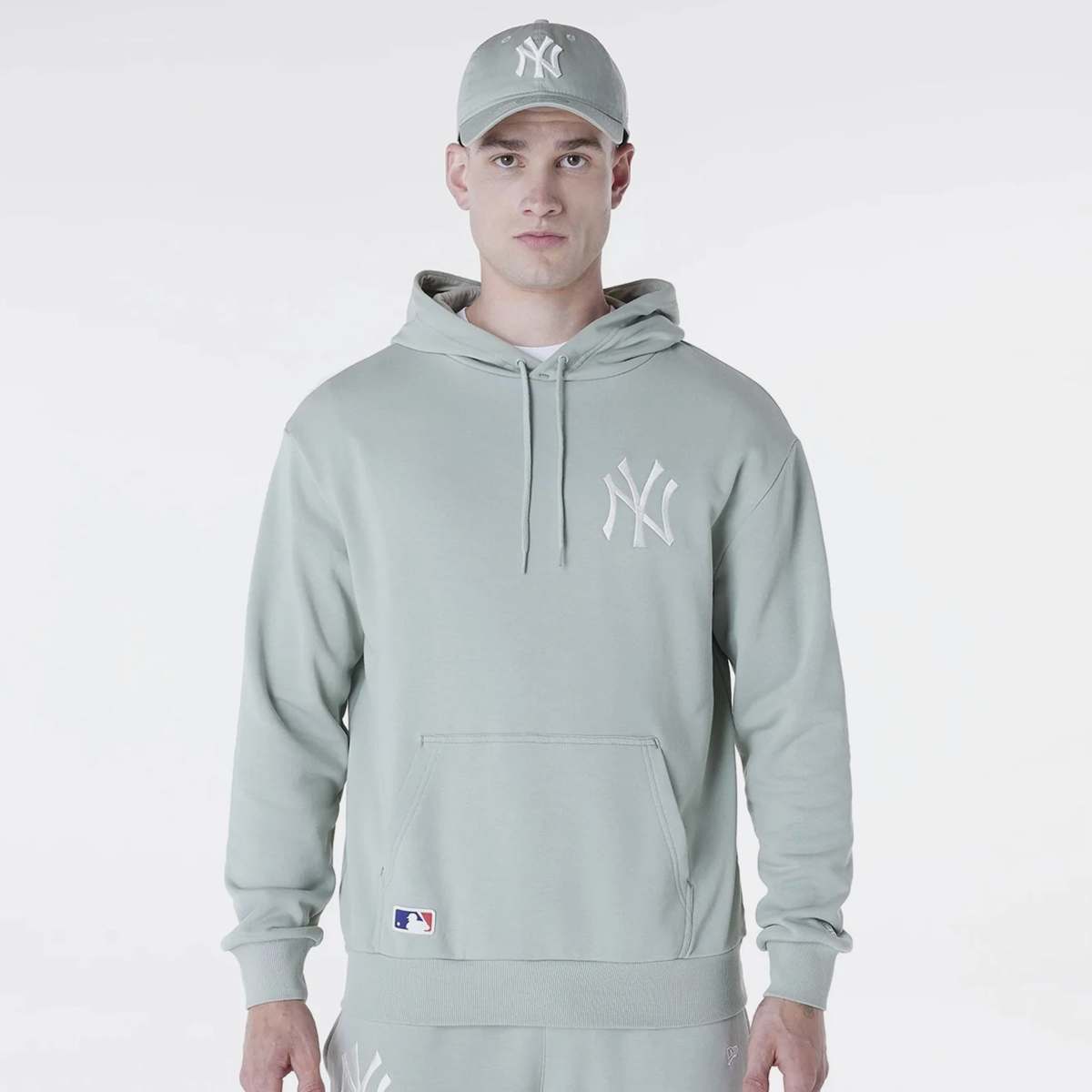 New Era, MLB League Essential Oversized Hoodie New York Yankees, green