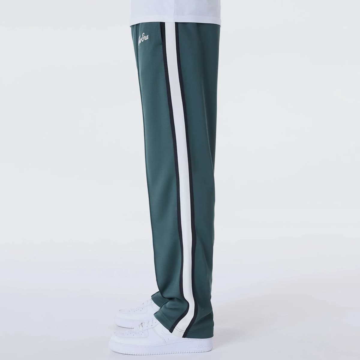 new era Track Pants men Trainingsbroeken groen Maat S Kleding