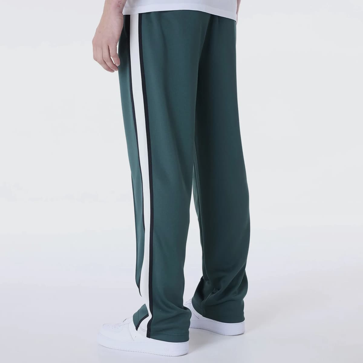 new era Track Pants men Trainingsbroeken groen Maat S Kleding
