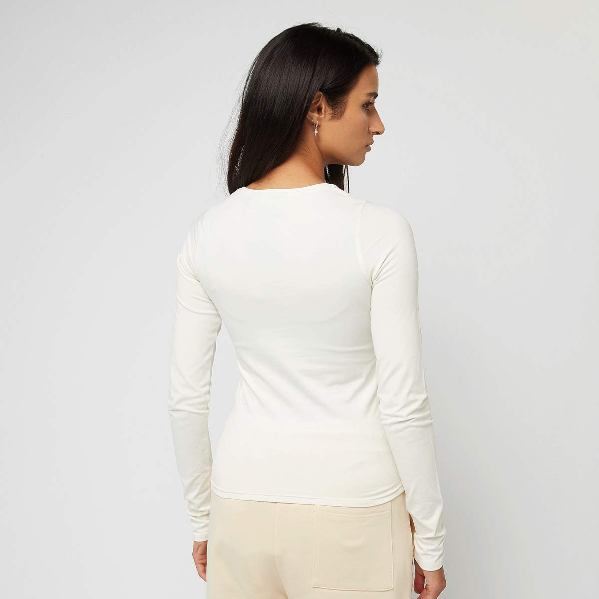 SNIPES Small Logo Essential Longsleeve women Longsleeves wit Maat XS Kleding