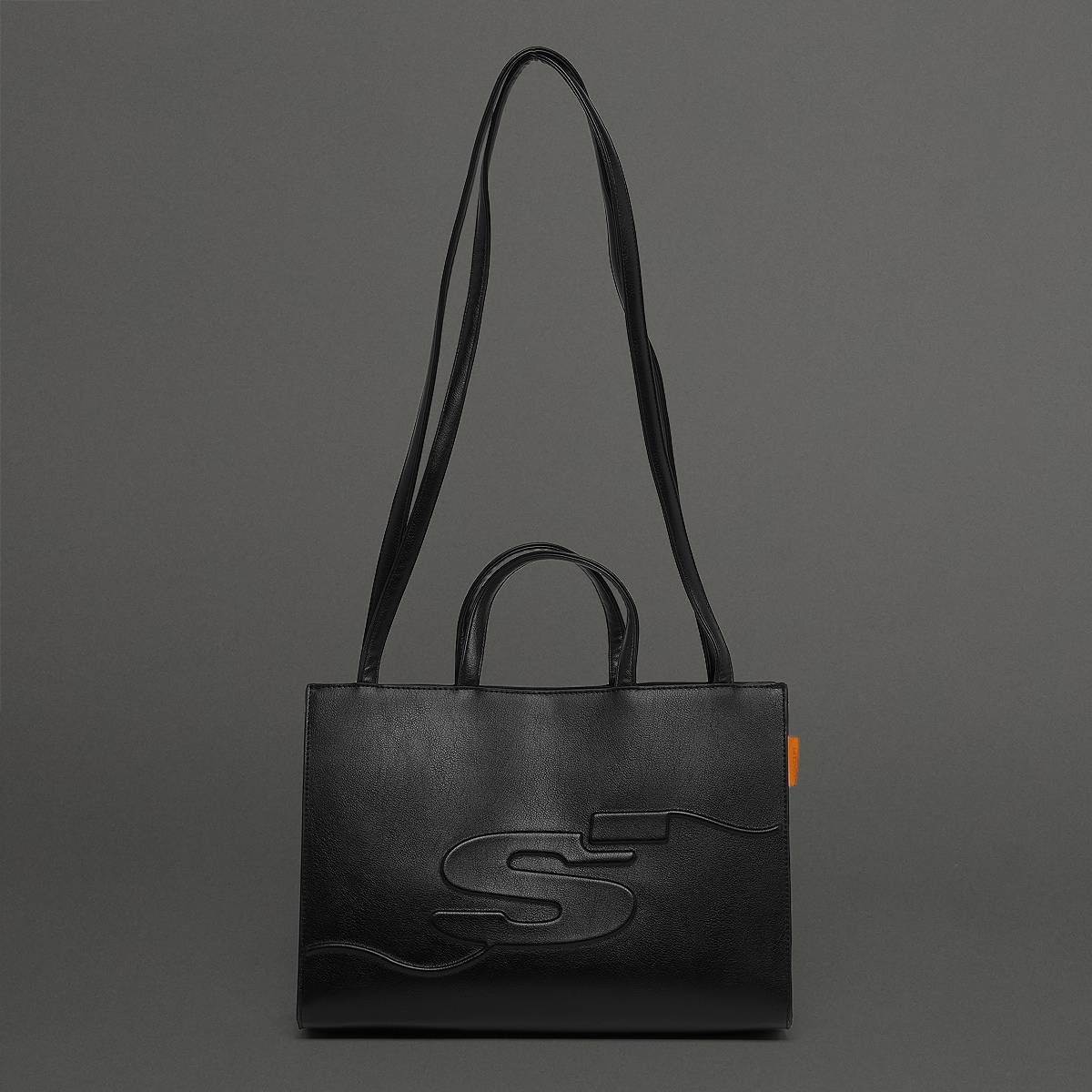 SNIPES, S Cube Shopping Bag, black