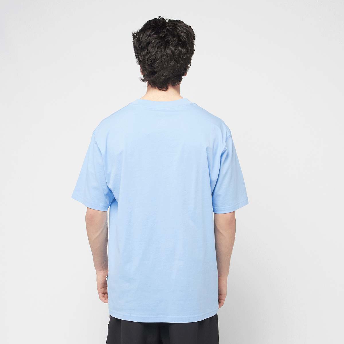 New Balance Reflective Globe Graphic Tee men T-Shirts & Polo's blauw Maat S Kleding