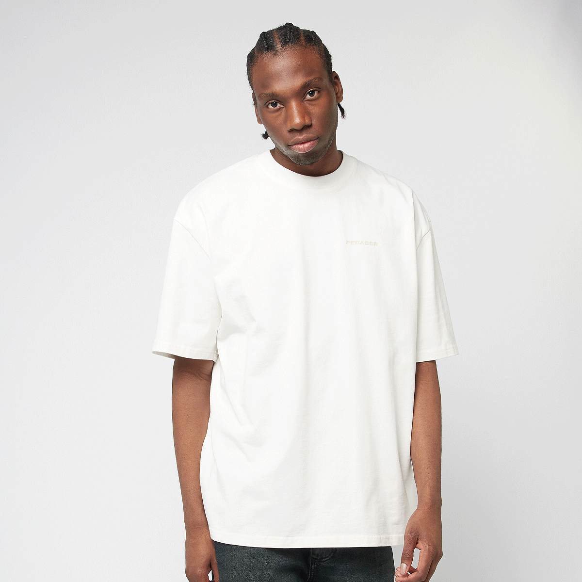 Pegador, Logo Oversized Tee, white