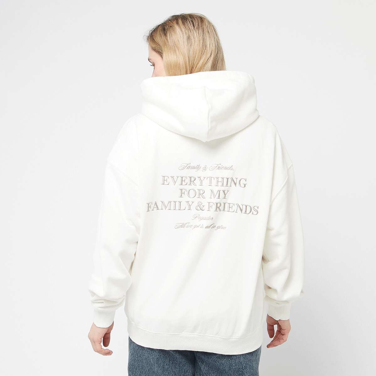 Pegador Ella Oversized Hoodie women Hoodies & Sweaters beige Maat XS Kleding