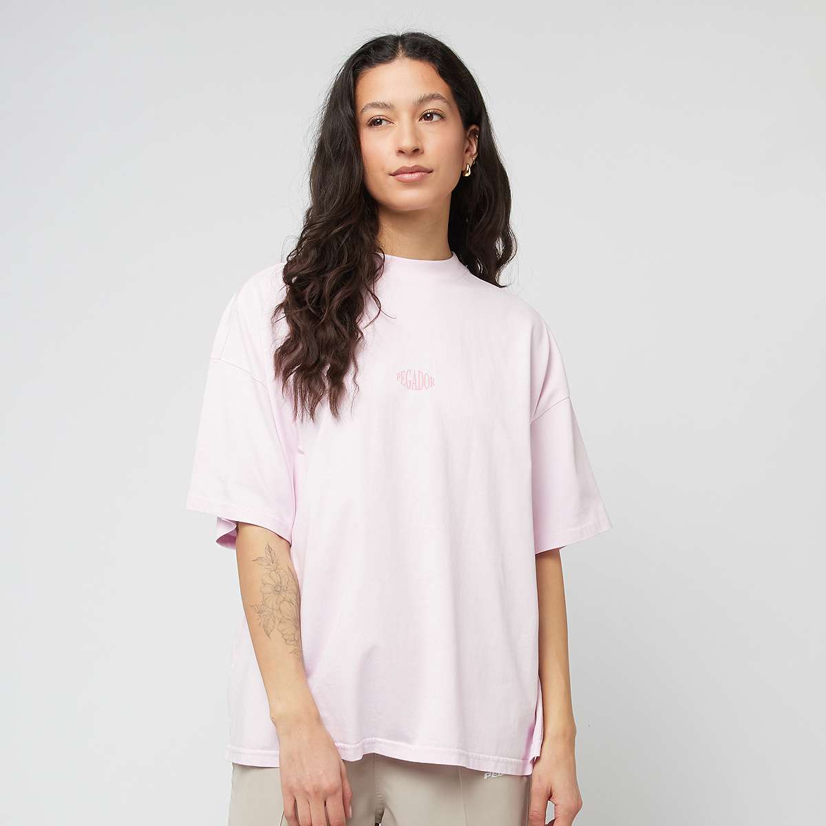 Pegador Kimi Oversized Tee T-Shirts & Polo's in lichtroze formaten: XS
