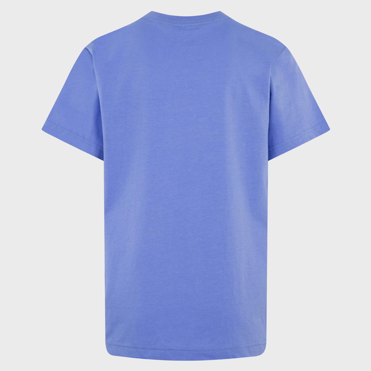 Jordan Air Stretch Tee unisex T-Shirts blauw Maat 128-132 Kleding