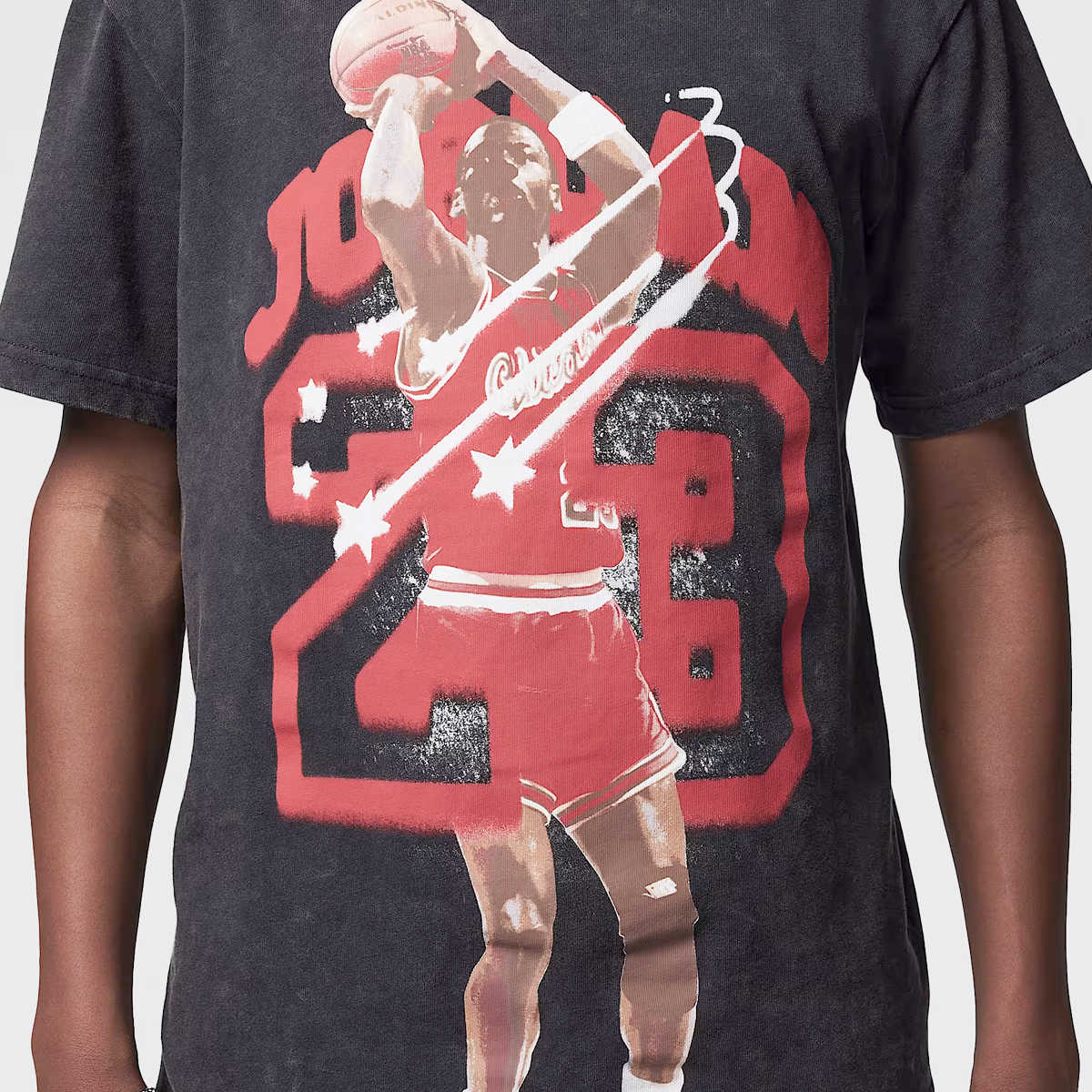 Jordan 40th Anniversary T-Shirt Unisex T-Shirts zwart Maat 132-147 Kleding