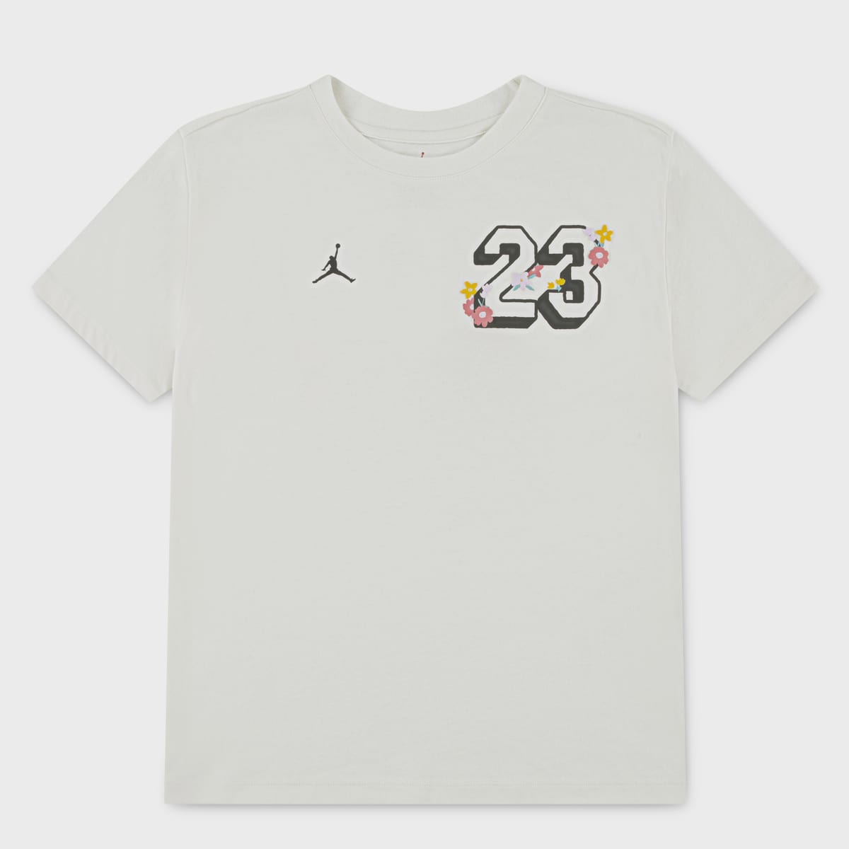 Selected, Jordan, Summer Bloom Oversized Tee, beige