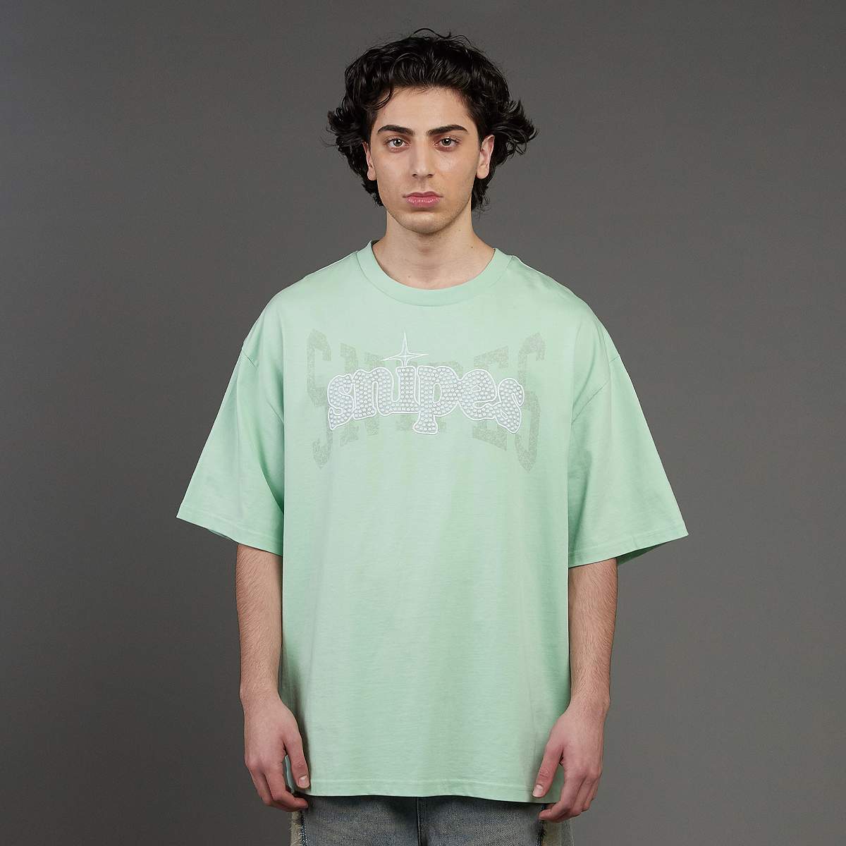 SNIPES, Snipes Studs Oversized Tee, green