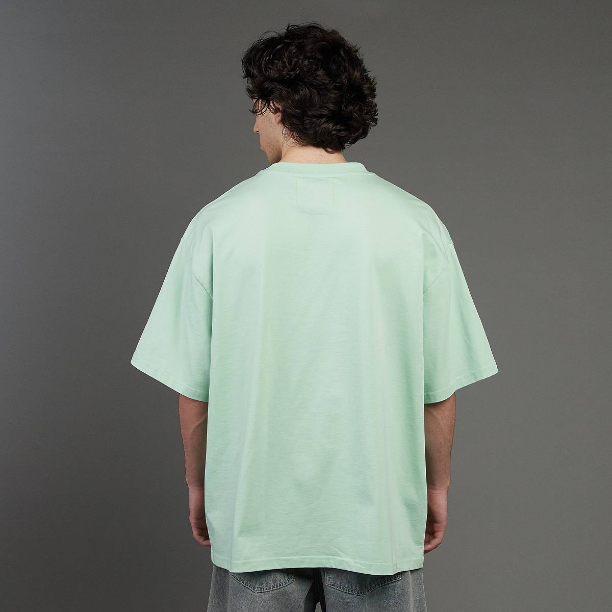 SNIPES Studs Oversized Tee men T-Shirts & Polo's groen Maat XS Kleding