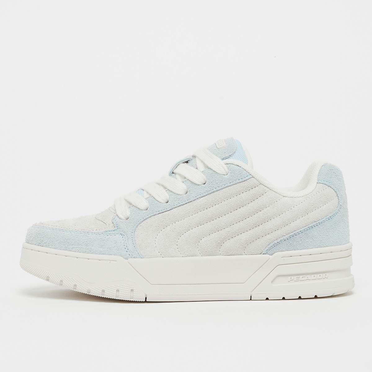 Pegador, Venice Skate Low Suede, white