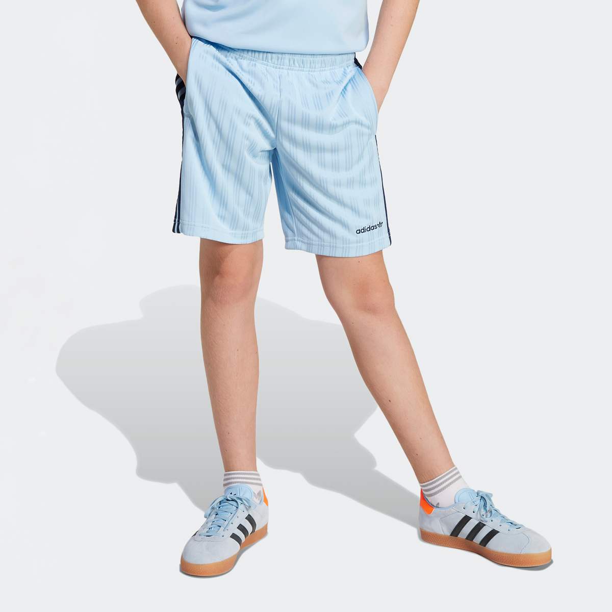 Adidas Originals 3-Stripes Poly Shorts unisex Sport shorts blauw Kleding