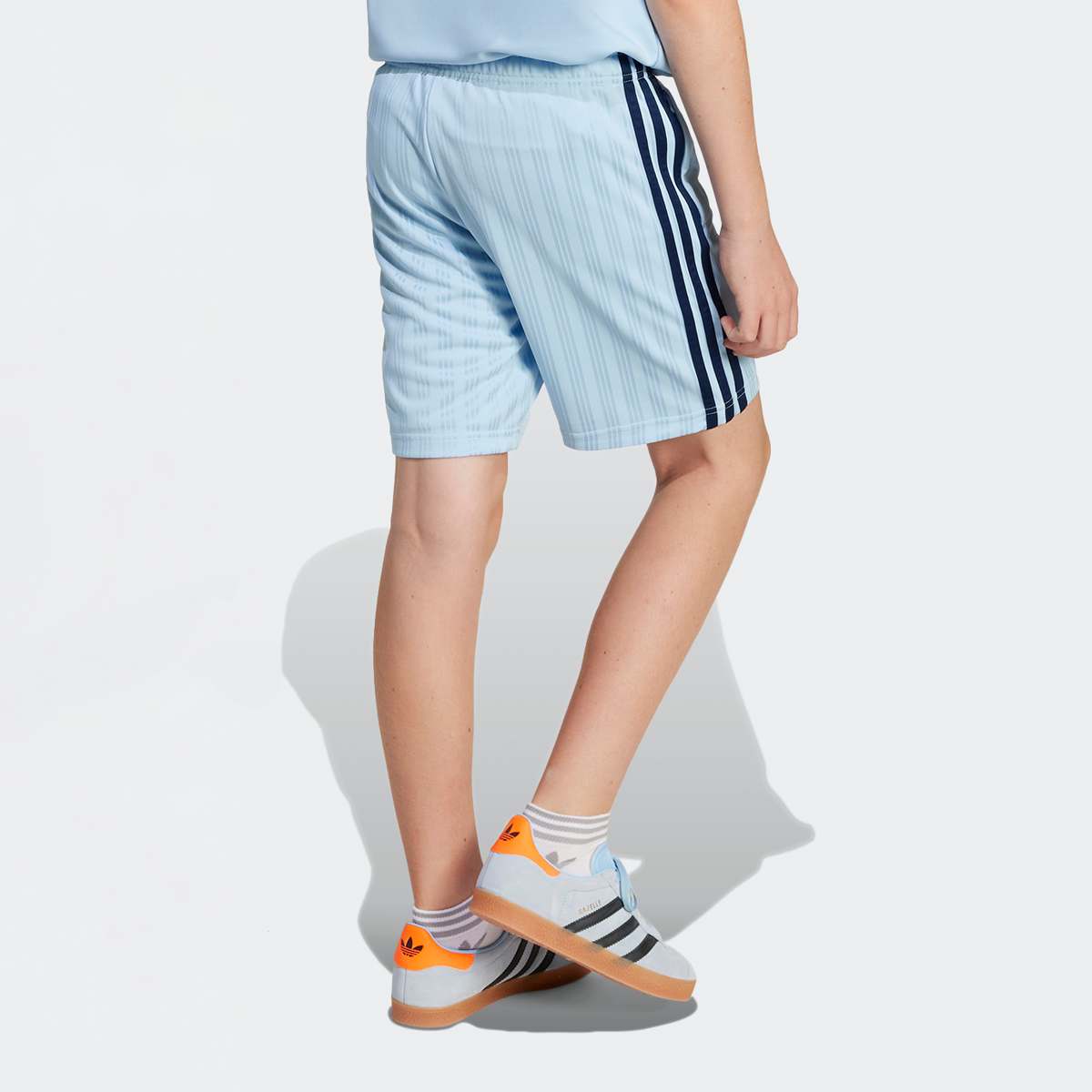 adidas Originals 3-Stripes Poly Shorts unisex Sport shorts blauw Kleding