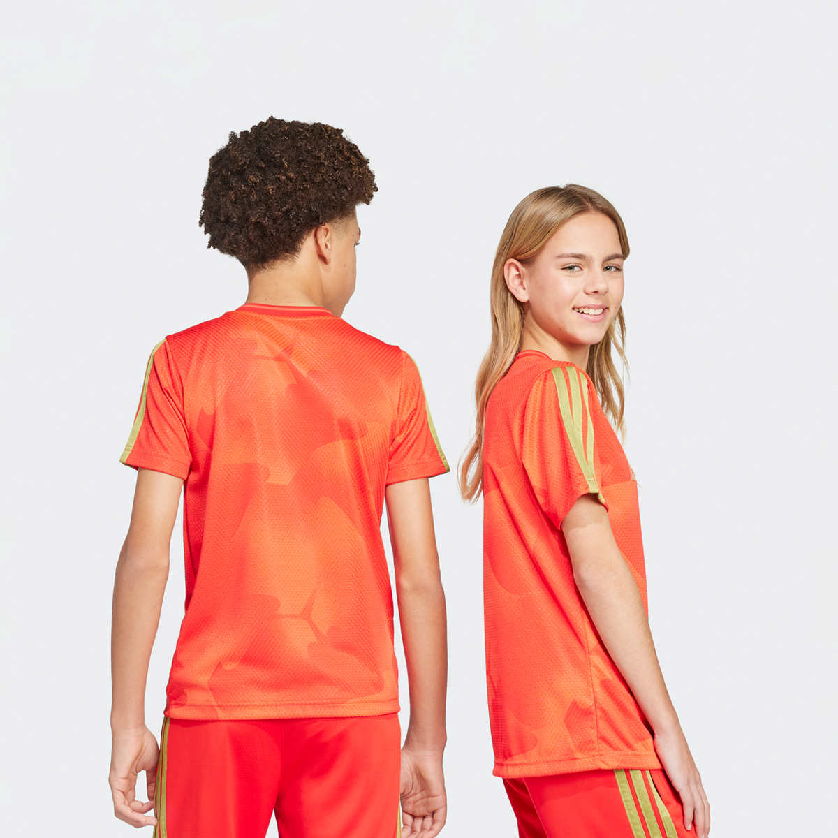 adidas Originals Sportswear kids T-shirt unisex Jersey's rood Kleding