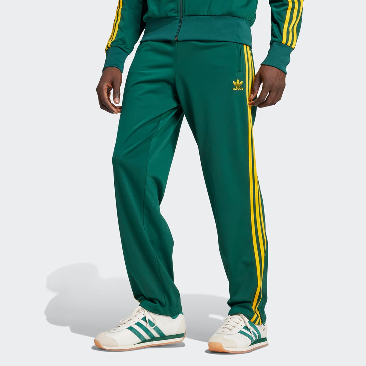 adidas Originals adicolor Firebird Track Pants men Trainingsbroeken groen Maat S Kleding