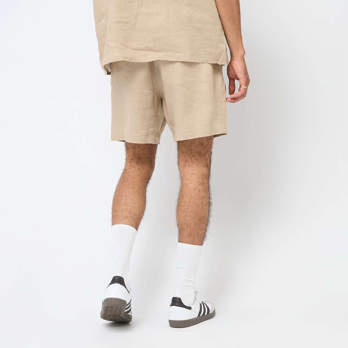 Polo Ralph Lauren Prepsters Flat Front men Sportshorts beige Maat S Kleding
