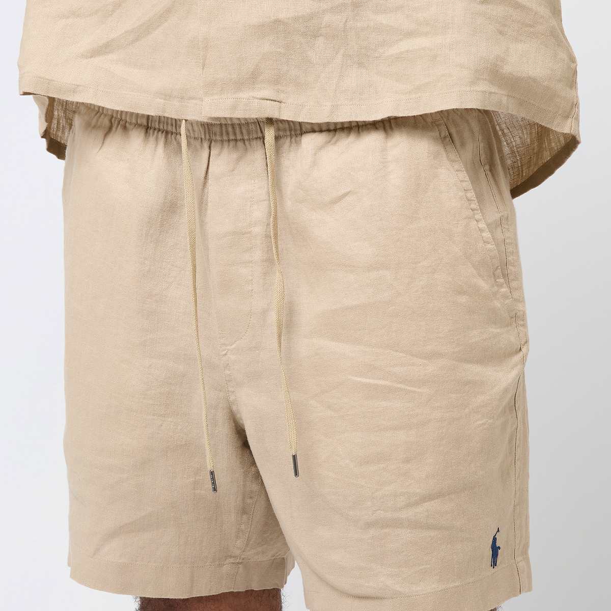 Polo Ralph Lauren Prepsters Flat Front men Sportshorts beige Maat S Kleding