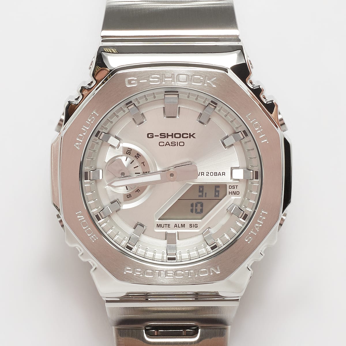 G-SHOCK GM-2110D-7AER unisex Horloges zilver Maat ONE SIZE Accessoires