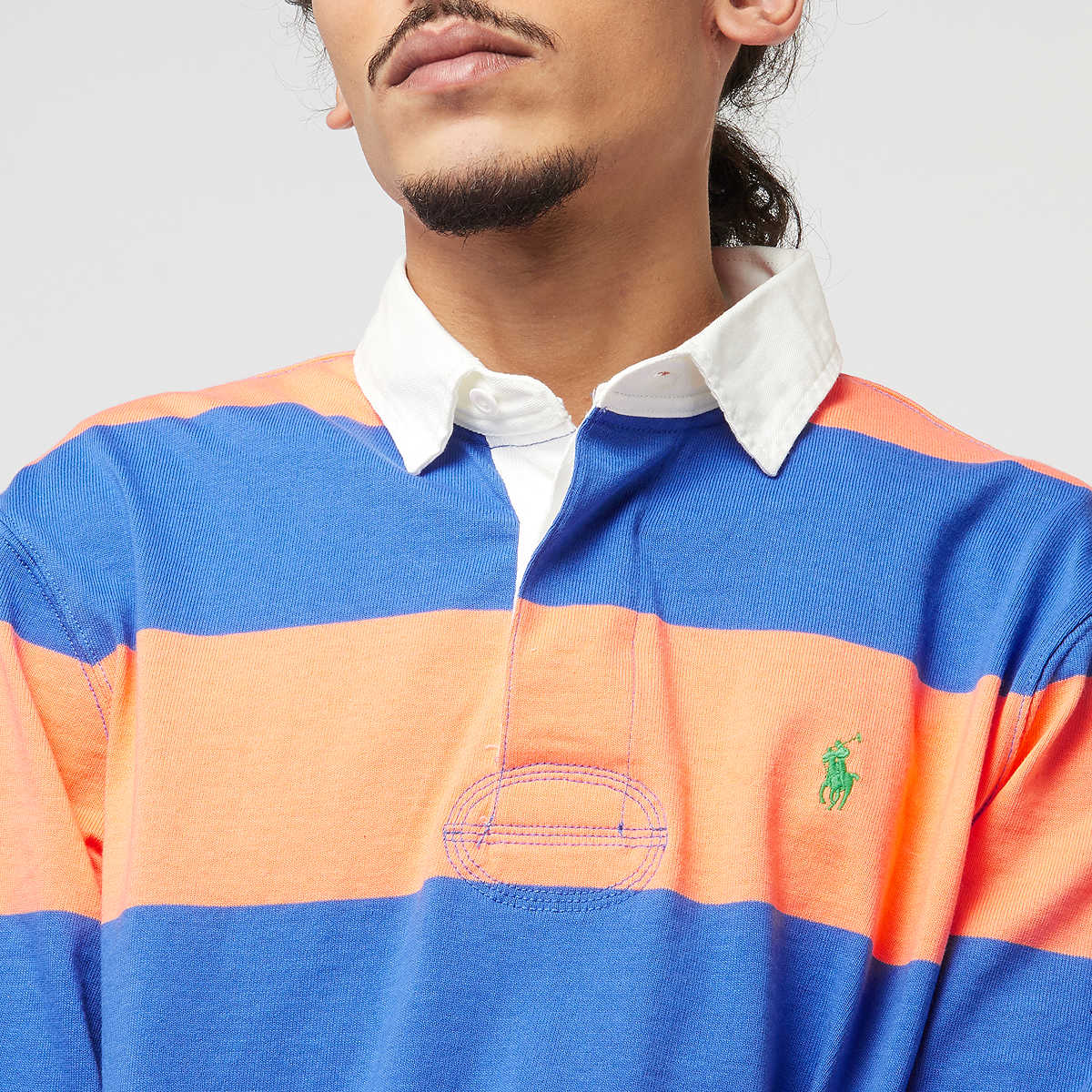 Polo Ralph Lauren Long Sleeve Rugby Polo Shirt Longsleeves in multicolor formaten: S