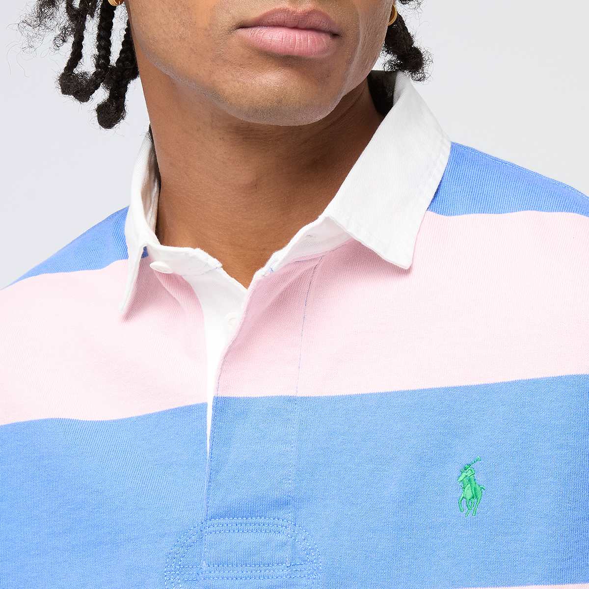 Polo Ralph Lauren Long Sleeve Rugby Shirt men Overhemden multicolor Maat S Kleding