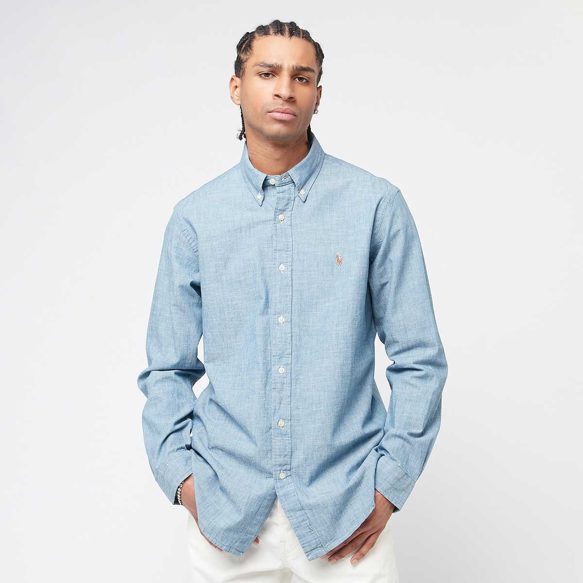 Polo Ralph Lauren, Long Sleeve Sport Shirt, blue