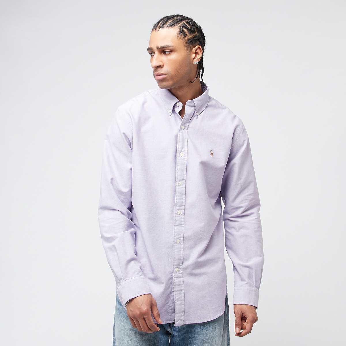 Polo Ralph Lauren, Long Sleeve Sport Shirt, purple