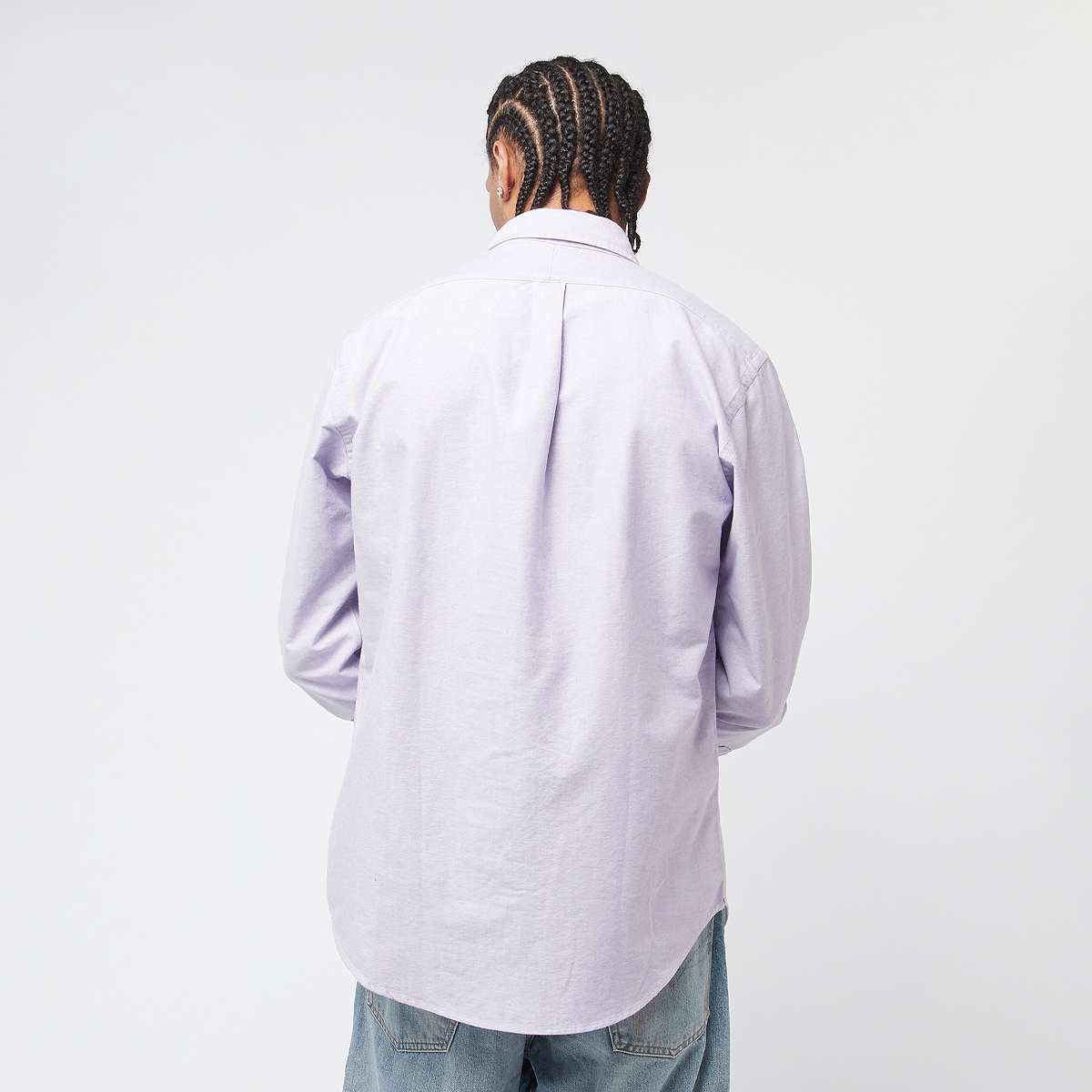 Polo Ralph Lauren Long Sleeve Sport Shirt men Overhemden roze Maat S Kleding