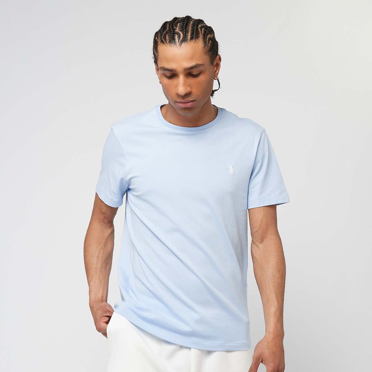 Polo Ralph Lauren Short Sleeve T-Shirt men T-Shirts & Polo's blauw Maat XL Kleding