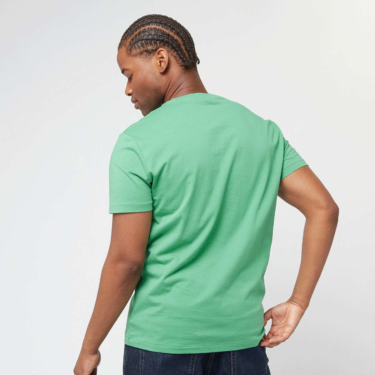 Polo Ralph Lauren Shortsleeve T-Shirt men T-Shirts & Polo's groen Maat XL Kleding