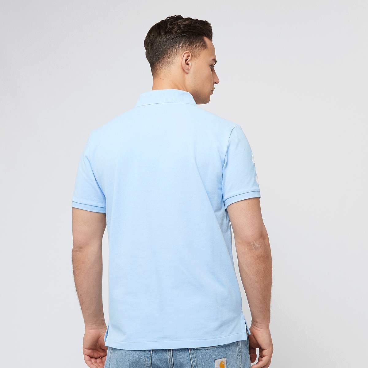 Polo Ralph Lauren Shortsleeve Shirt men T-Shirts & Polo's blauw Maat L Kleding