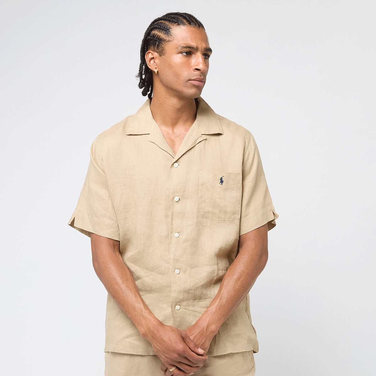 Polo Ralph Lauren, Shortsleeve Sport Shirt, beige