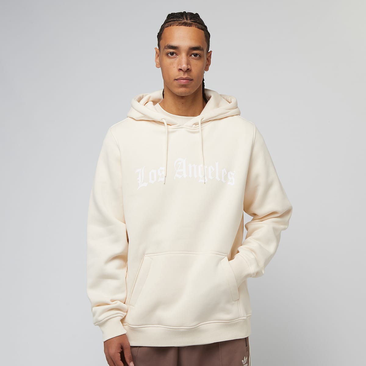 Mister Tee, Los Angeles Wording Hoody, beige