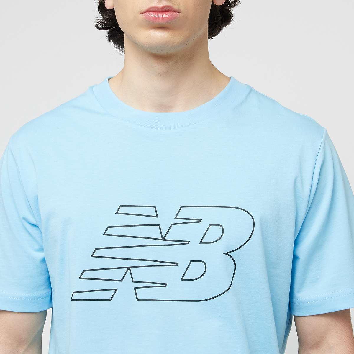 New Balance Flying T-Shirt men T-Shirts & Polo's blauw Maat S Kleding