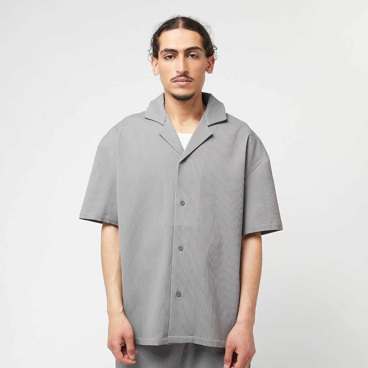 Decibel, Pleated Shirt, grey