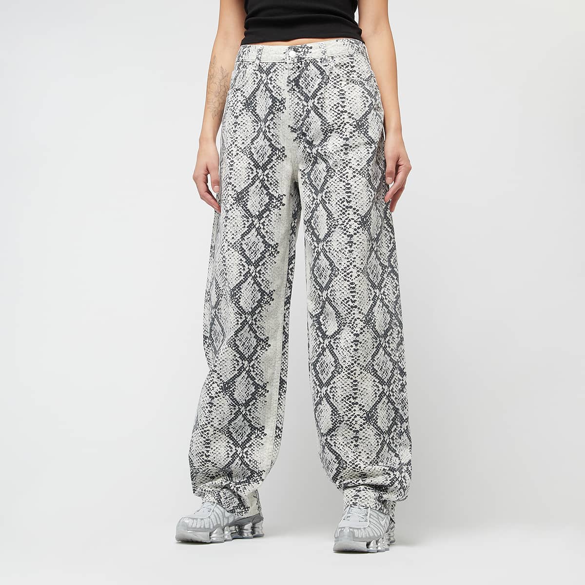 Decibel, Snake Print Jeans, multi-colour