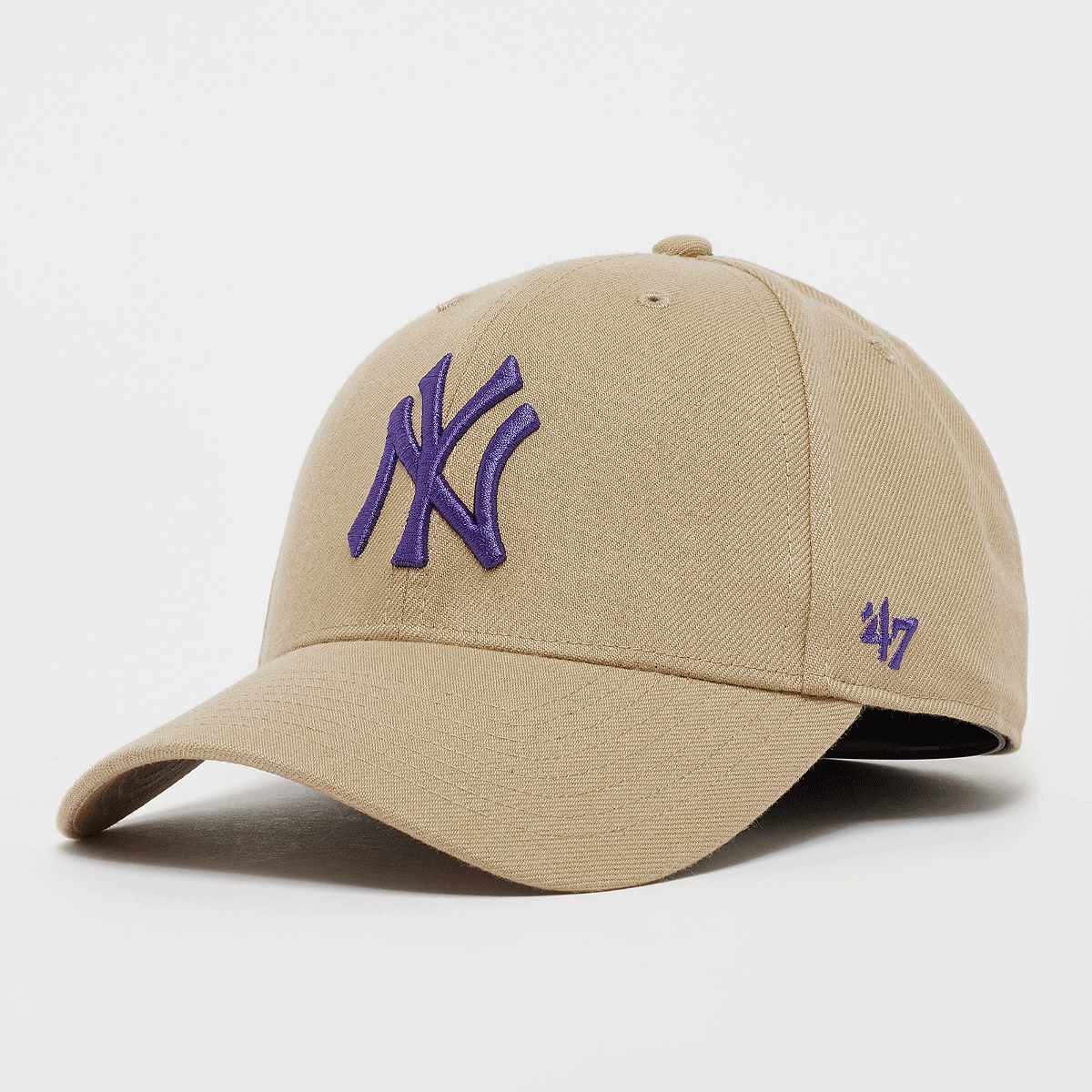 '47 MVP Snapback MLB New York Yankees unisex Caps beige Maat ONE SIZE Accessoires