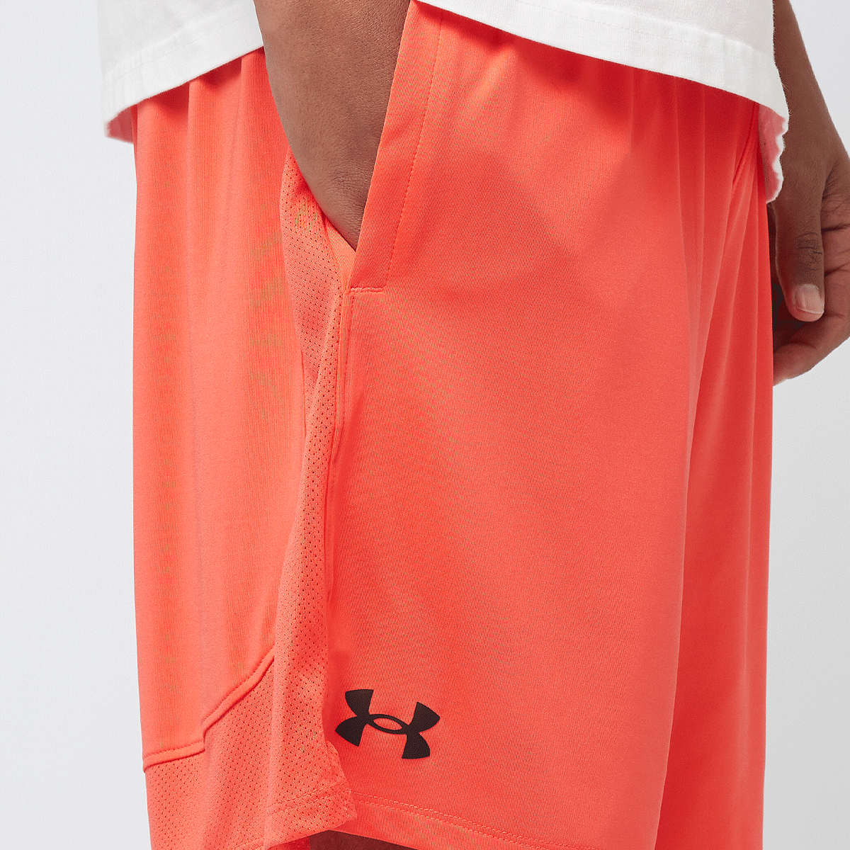 Under Armour Tech Vent 7in Shorts men Sportshorts oranje Maat M Kleding
