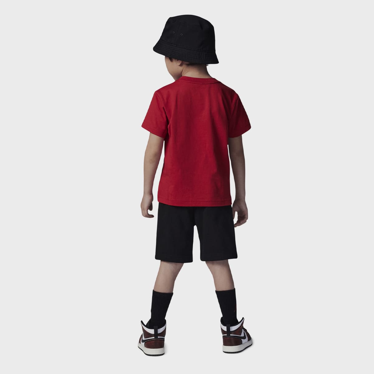 Jordan JDB Jumbo Jumpman Short Set unisex Baby Rompers & Sets zwart 104 Kleding