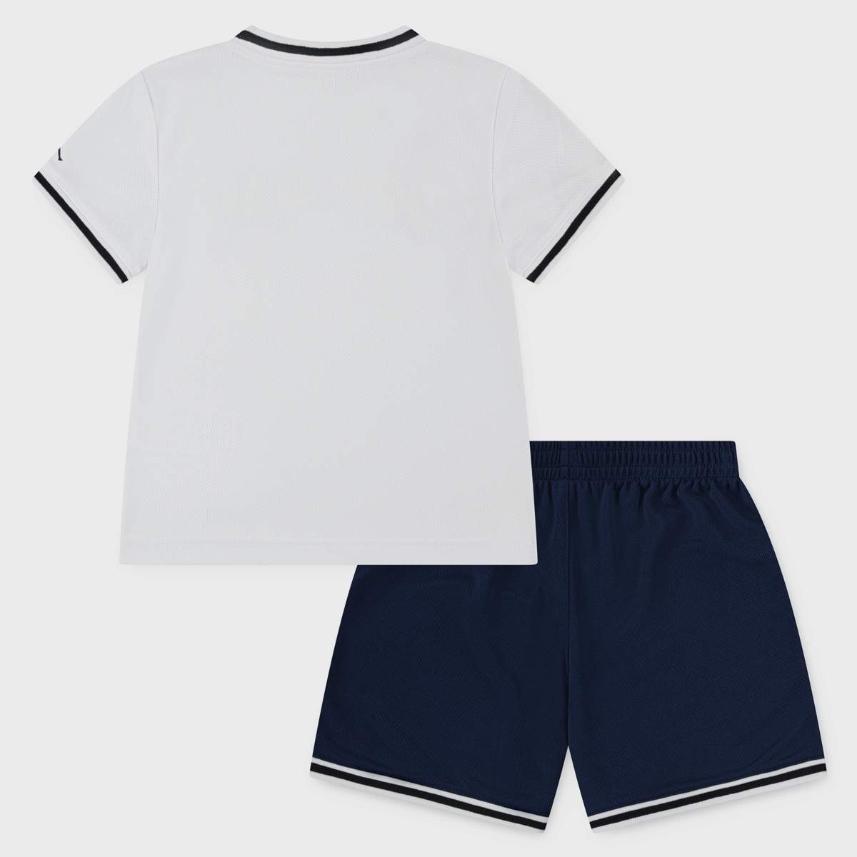 Jordan JDB Matching Taping Mesh Short Set unisex Baby Rompers & Sets blauw 98 Kleding