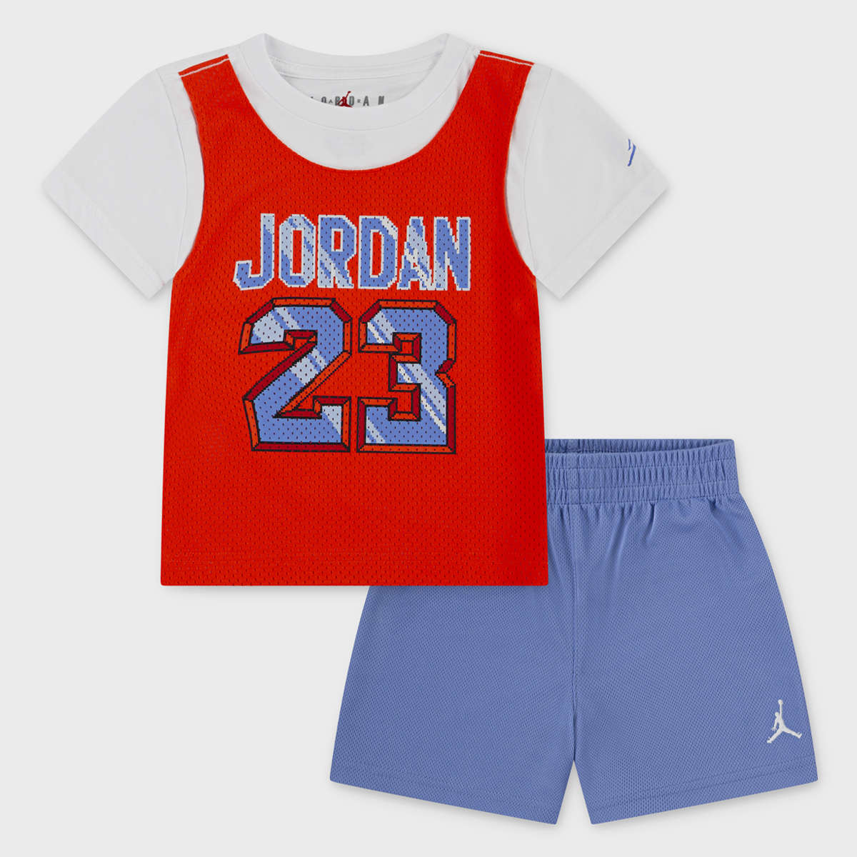 Jordan, 23 Trikot Shorts Set (2 Piece), red