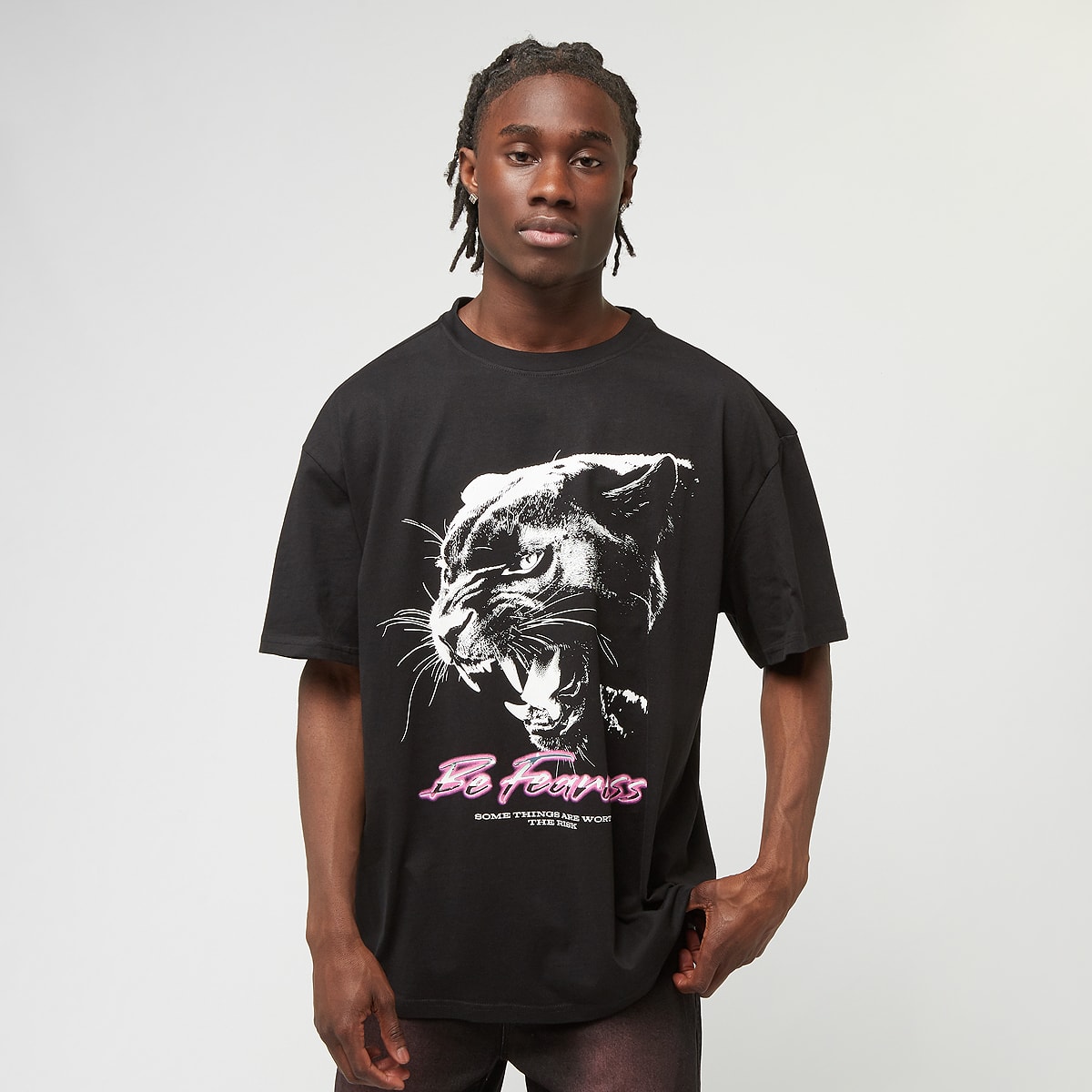 Mister Tee, Be Fearless Oversize Tee, black