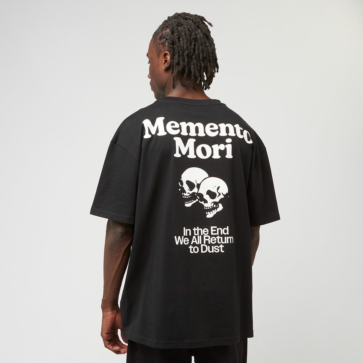 Mister Tee, Memento Mori Oversize Tee, black