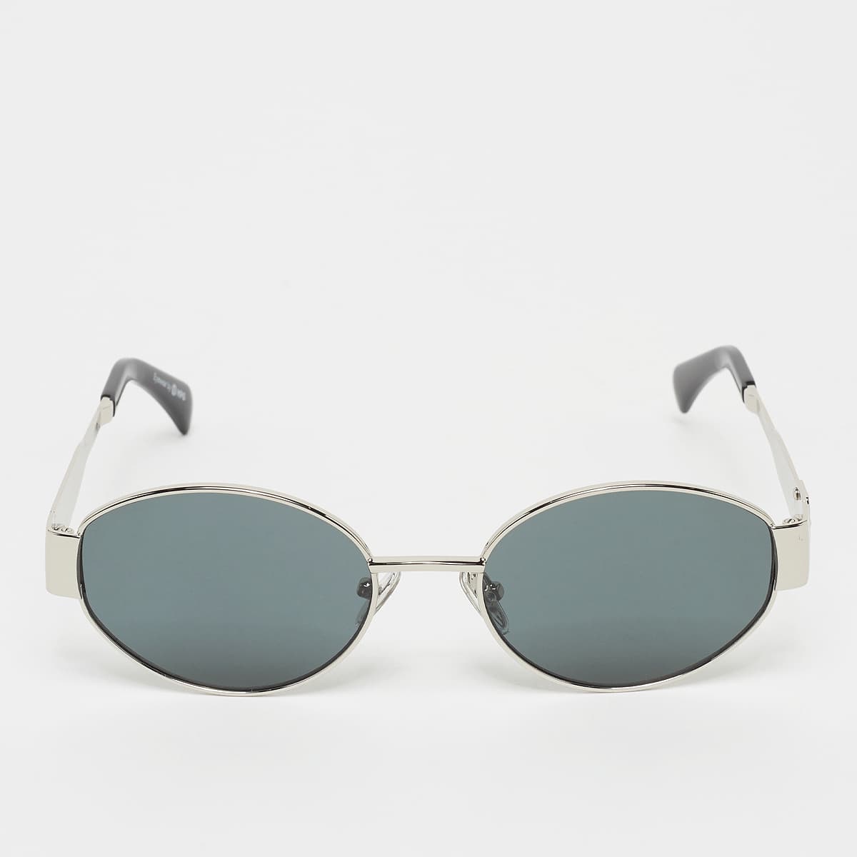 Karl Kani, Ovalförmige Sonnenbrille, silver
