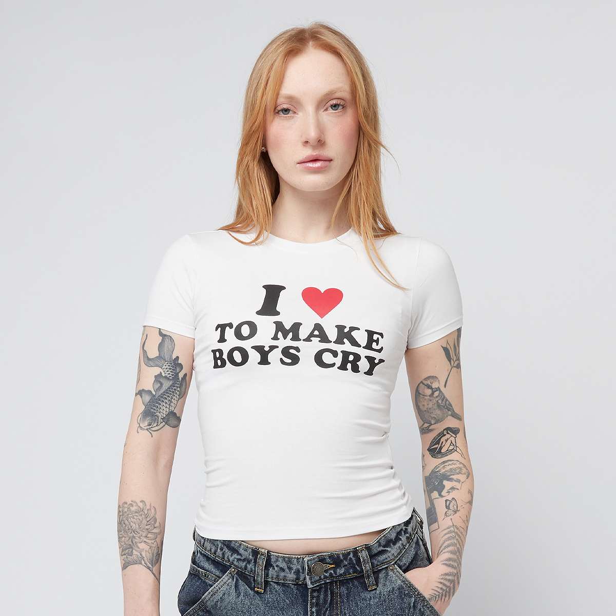 Selected, Decibel, I Love Tee, white