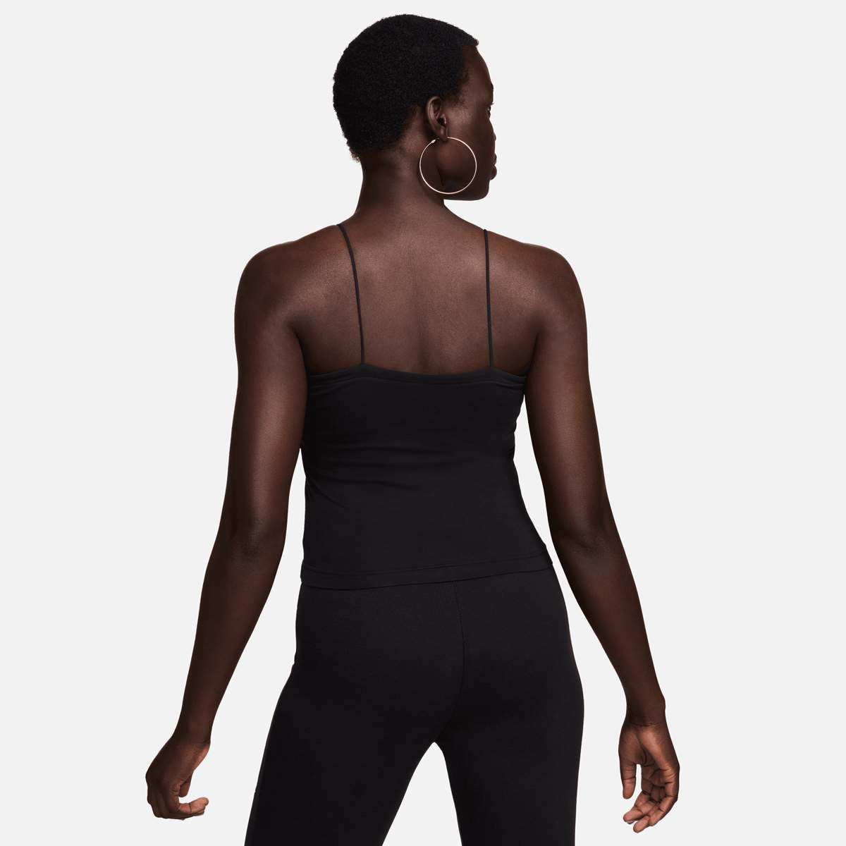 Nike Sportswear Chill Knit Cami-Tanktop women Tops zwart Maat XS Kleding