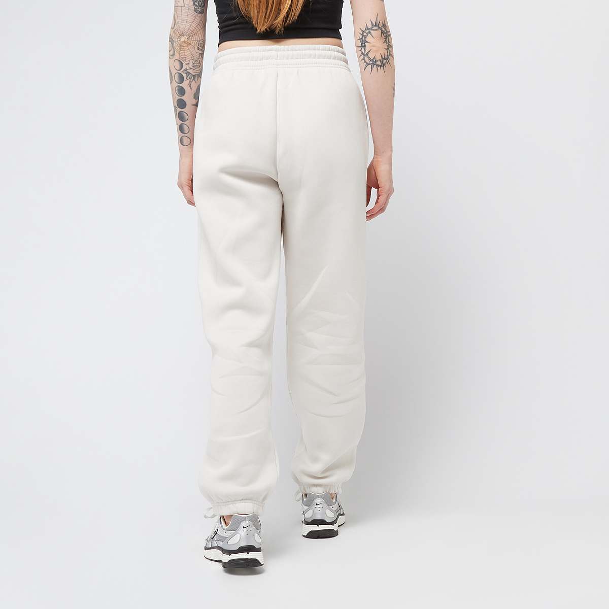 Nike Sportswear Phoenix Fleece High-Rise Oversized Pants women Trainingsbroeken beige Maat XS Kleding