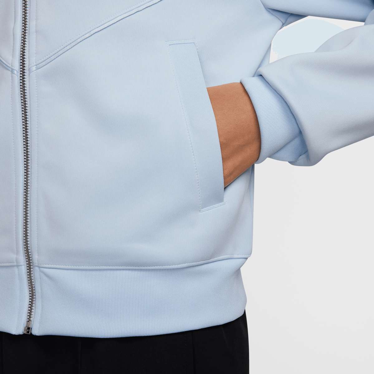 Nike Sportswear Windrunner Poly Knit Jacket women Hoodies & Sweaters blauw Maat XS Kleding