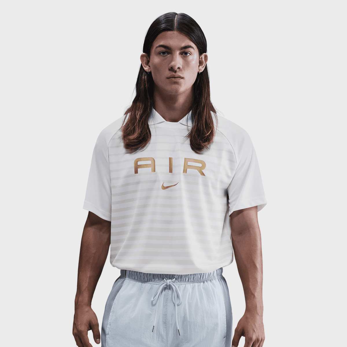 Nike, Sportswear Swoosh Air Jersey All Over Print, white