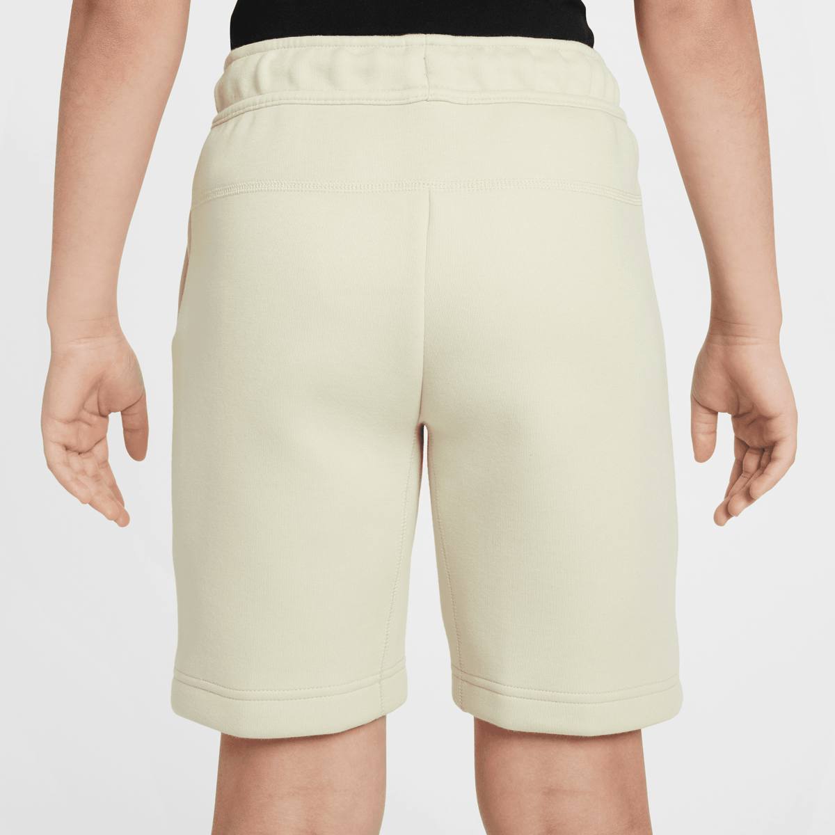 Nike Junior Sportswear Tech Fleece Short unisex Sport shorts beige Kleding